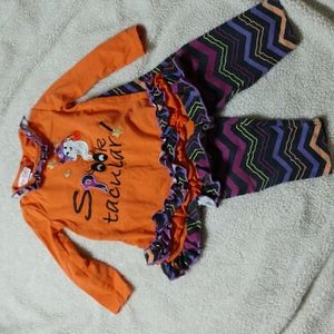 2/$20 Baby Girls Halloween Outfit Size 6-9 Months Jessica Ann Brand